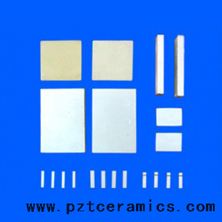 압전 세라믹 직사각형 성분 Piezoceramic Manufacturer