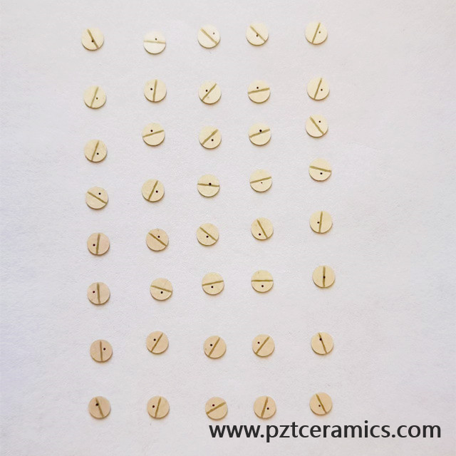Piezo 세라믹 디스크 초음파 센서 요소 맞춤형 제품 PZT 디스크